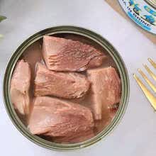 海盈养油浸金枪鱼罐头水浸吞拿鱼开罐即食鱼肉健身食品肉沙拉寿司 油浸金枪鱼4罐