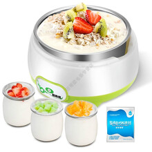 酸奶神器 家用酸奶机多功能全自动自制小型发酵玻璃分杯纳豆米酒1. 推荐钢胆+3分杯+10小包菌粉