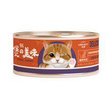 优朗（U－BRIGHT）猫零食汤罐金枪鱼扇贝味85g