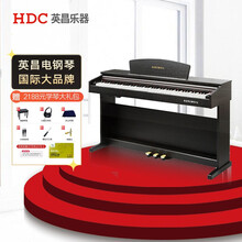 英昌科兹威尔电钢琴 88键电子琴智能数码家用考级立式钢琴M90
