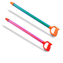 儿童水枪戏水玩具3-4-6岁男女孩夏季打水仗呲水枪抽拉式滋水 宝宝男孩女孩沙滩戏水抽拉式单管水枪玩具 两只装