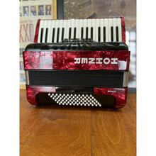 全新HOHNER德国霍纳手风琴 72贝 三排簧键盘 儿童演奏定制款 红色
