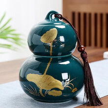 罐铁观音新茶红茶150克茶叶正山小种碧螺春绿茶 葫芦墨绿 大红袍150克