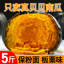 大地果缘 正宗贝贝南瓜板栗味贝贝小南瓜老新鲜婴儿5斤宝宝 5斤