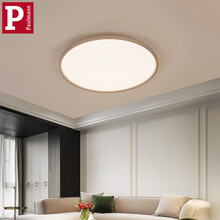 Paulmann P 柏曼 吸顶灯 可调光客厅卧室超薄吸顶灯简约书房照明灯具 Röh-墙控调光 4000K E1013