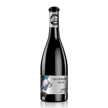 圣雪山 甜酒低度果酒女士鸡尾酒 蓝莓酒5度750ml