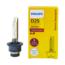 飞利浦（PHILIPS）HID氙气灯35W灯泡D1S D2S D2R D3S D4S汽车灯泡 D2S 4200K 原车款 单只价