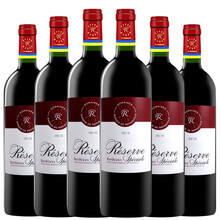 超市	【拉菲一级授权店】拉菲罗斯柴尔德 法国进口干红葡萄酒 法定产区 红酒整箱 750ml*6 拉菲珍藏波尔多