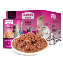 麦富迪肉粒包猫零食湿粮罐头牛肉金枪鱼海洋猫妙鲜肉粒包 金枪鱼85g*24 包