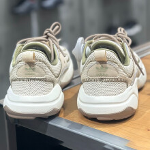阿迪达斯 （adidas）休闲鞋男鞋2025春季新款三叶草运动鞋老爹鞋减震跑步鞋 JQ3927/ID0555汉玉白 42 (260mm)