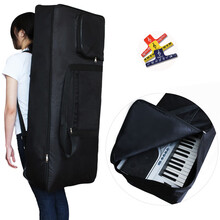 长尧61键电子琴包双肩背键盘包手提电钢琴包加厚电子琴包乐器配件 牛津电子琴软包
