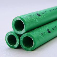 天一 金牛 绿色ppr水管配件 冷热管材配件20 25 324分6分1寸 别墅家装（20外径x3.4壁厚）热水管一米