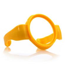 贝亲宽口奶瓶盖 奶瓶吸管手柄把手（适合贝亲宽口径/PPSU/PP/玻璃奶瓶）安配奶瓶配件 黄色手柄AP3008
