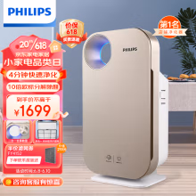京品家电	
飞利浦（PHILIPS）空气净化器净化机除甲醛机除异味空气净化机家用卧室除烟味除异味除细菌AC4076/18