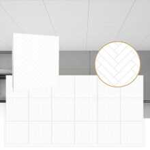 欧普（OPPLE） 4㎡平米集成吊顶铝扣板 吊顶 厨房卫生间吊顶铝扣板套餐 斜风细雨  4㎡