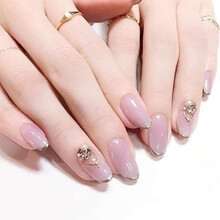 孜甲花假指甲贴穿戴甲片可穿戴可拆卸可以摘戴美甲成品抖音同款网红 图二款大号