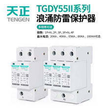 天正电气 TGDY55II-40 20kA/40kA 420V 4P 04070040103 电涌保护器