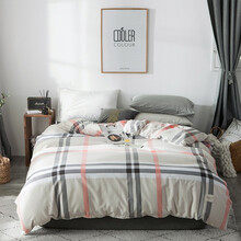 茉轩家纺 居家日用 全棉被套单件纯棉单人双人被罩单品1.2/1.5/1.8/2米床 单品被套-墨尔本 160*210cm