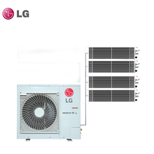 LG 3匹风管机家用中央空调冷暖包安装一拖二一拖三一拖四变频嵌入式一级能效小户型系列 三匹一拖二（适用60-80㎡）