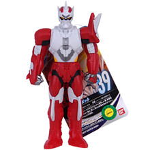 万代 奥特曼 日版软胶500系列 高约14cm 耐摔易携带 儿童玩具 钢铁武士39