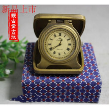 法雀古玩杂项 老物件民国纯铜老怀表 喜上梅梢发条机械表古董收藏礼品