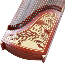 *敦煌牌敦煌古筝 渔舟唱晚 696M 694M-HH普及筝专业演奏级 694M-HH渔舟唱晚 原厂配置