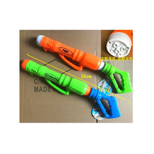 2021新款夏天泼水节漂流水枪针筒抽拉式喷滋呲水枪儿童节玩具吸水枪打水仗 单孔/五孔可切换55cm 标准配置