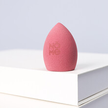 nome诺米 水滴斜切粉扑气垫海绵 不吃粉化妆蛋粉扑彩妆蛋化妆海绵干湿两用化妆工具 砖红色