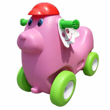 儿童动物滑行车儿童溜溜车宝宝四轮车学步车幼儿园咪咪狗滑车玩具 童车 咪咪狗
