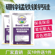 硼锌锰铁镁钙硅微量元素水溶肥西甜瓜黄瓜辣椒茄子番茄果树冲施叶面肥 希尔顿品牌厂家 3袋【硼锌锰铁镁钙硅3袋】