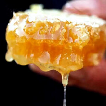 新疆黑蜂蜂巢蜜 蜂蜜嚼着吃盒装蜂蜜农家自产 500g/盒