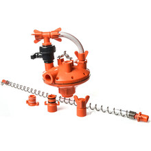 鸡用减压阀水线调节器调压阀鸡用饮水调压器双向自动减压阀 橘色新型减压阀