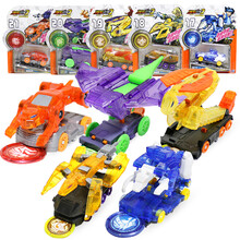 奥迪双钻 爆裂飞车3代2星能觉醒儿童玩具变形车机器人套装暴烈 猛兽夺晶系列-5款组合（含5辆车）