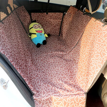 贝尼熊 狗狗车载垫子宠物车载垫后排汽车垫子防水耐脏车垫狗垫子 宠物车载垫咖色