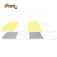 ifam韩国进口 宝宝围栏 婴幼儿游戏围栏 室内外游乐园 学步防护栏 柠檬围栏爬行垫 W1款 柠檬围栏专用爬行垫