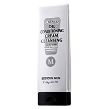 波斯顿男士洗面奶洁面膏控油补水保湿收缩毛孔去角质 油脂调护洁颜膏128g（深层清洁 长效控油）