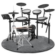 Roland罗兰电子鼓TD1KV爵士鼓架子鼓初学练习便捷式电子鼓TD-1K便携式儿童家用17kvx TD-17KVX官方标配+配件大礼包