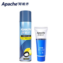 阿帕齐剃须泡沫230ml 男士手动剃须刀刮胡刀剃须泡刮胡泡刮胡膏剃须膏 剃须泡230ml+剃须膏30g