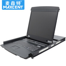 麦森特（MAXCENT）ML-8916 KVM切换器16口19英寸USB机架折叠LCD液晶