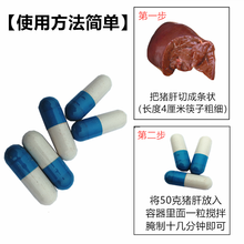 红洋美人鱼甲鱼甲鱼饵水鱼鳖脚鱼团鱼甲鱼钩诱钓水钓添加剂甲鱼饵料 胶囊小药15粒