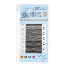 12排鱼尾燕尾假睫毛嫁接c翘0.07仿真睫毛分段式嫁接睫毛混合装 8mm