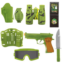 小小部队 决战海陆空 儿童玩具 角色扮演类玩具 军事玩具套装 小小陆军套装