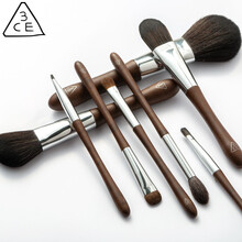 3CE 棕色8支化妆刷套装粉底刷子眼影刷散粉刷腮红刷面膜刷美彩妆口红刷高光刷遮瑕刷粉底液刷鼻影刷 小蛮腰8件套+桶