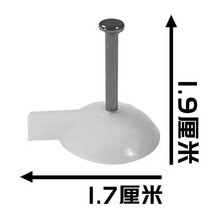 水泥钉钢钉固定钉钉墙固定小墙钉墙纸墙贴喷绘布广告海报安装钉子水泥钢钉固定 50个 / 包19mm钉