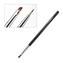 香舍玫瑰专业眼线刷子斜角 舌型扁头 精细眼线刷 适合眼线膏 眼影 单只带盖 画细眼线用 斜角眼线刷