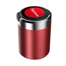 峡山途跃 WEY魏派VV5 VV6 VV7 P8车载烟灰缸时尚金属带盖带LED灯车内烟灰缸 潮牌闪耀红-红标