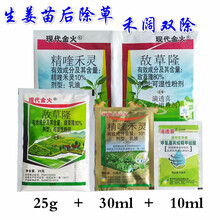 现代金火敌草隆精喹禾灵黄姜生姜大姜苗后禾阔双除专用苗后除草剂农药 65g