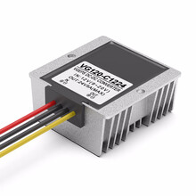 鹿途12V转24V直流电源转换器 DC-DC升压自动变压升压模块 5A