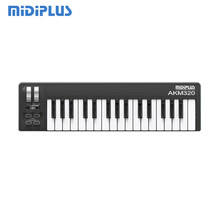 MiDiPLUS AKM320 25 37键移动便携迷你小打击垫电音编曲 MIDI键盘 AKM320 mini琴键32键