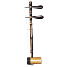 劉夢虎制 刘梦虎 舞台专业演奏京胡 老紫竹铁里筒乌木轴考试京剧剧团用拉弦京胡 皮黄两用